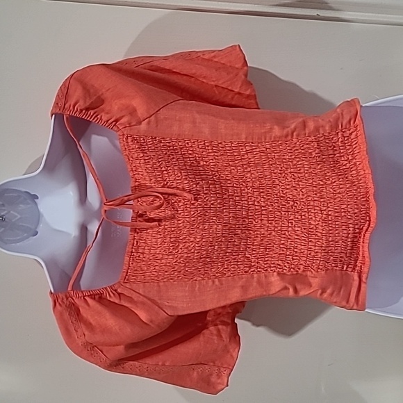 Versona Coral Rayon Linen Top Large - Picture 5 of 8